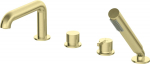 Deante 4-hole bathtub mixer with shower set