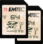 Emtec SD 64GB UHS-I U1 V10 Outdoor 2 pcs