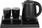 Adler Hotel kettle AD 1387 with a tray with 2 cups 1l, stainless steel