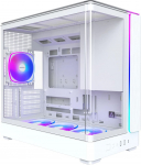 Montech Case|MONTECH|micro ATX/Mini-ITX|White|Midi Tower|PC|KING 15 PRO|KING15PRO(W)