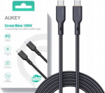 Aukey CB-KCC101 Nylon C able USB C - USB C 1m