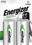 Energizer Battery Precharged D Power Plus 2500 mAh 2 pcs. Blister