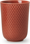 Lyngby Porcel&aelig;n - Rhombe Color Mug 33 cl - Terracotta