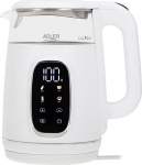 Adler AD 1305 electric kettle white/silver