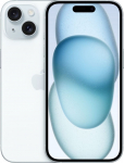 Apple iPhone 15 15.5 cm (6.1") Dual SIM iOS 17 5G USB Type-C 128 GB Blue