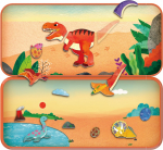 Mieredu - Magnetic Travel Box - Dinosaur Land (ME0893)