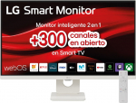 LG 27U731SA-W computer monitor 68.6 cm (27") 3840 x 2160 pixels 4K Ultra HD LCD White