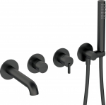 Deante 4-hole concealed bathtub mixer
