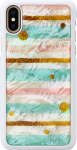 Ikins SmartPhone case iPhone XS/S pop mint white