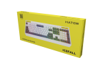 Hator HTK405US Icefall, white (white-black keycaps) ENG