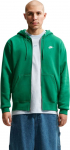 No Name Bluza męska Nike Club BB FZ Hoodie zielona FN3861 365 XL