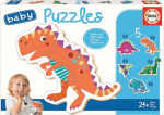 Educa - Baby Puzzles 5 pcs Dinosaurs (80-18873)