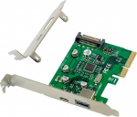 No Name CONCEPTRONIC 4xPCIe3.0 Card USB-C/-A3.2 Gen2          10Gbps