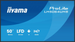 Iiyama LH5064UHS-B1AG Signage Display Digital signage flat panel 127 cm (50") Wi-Fi 500 cd/m&sup2; 4K Ultra HD Black Android 24/7