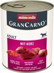 Animonda GranCarno Adult with hearts - wet dog food - 800g