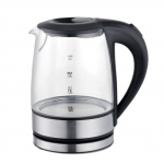 Maestro MR-062-Black Glass Electric Kettle 1,2 L