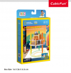 Cubic Fun National Geographic 3D-palapeli "Pie&scaron;iantis Robotas"