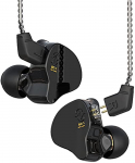 Melody In-ear HiFi Earphones Stunning New Sound from Inside out Black with mic