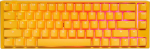Ducky One 3 Yellow SF keyboard Gaming USB QWERTY US English
