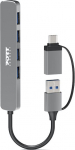 Port Connect | HUB USB-C/USB-A 4 ports USB-A 3.0 5Gbps | 900160