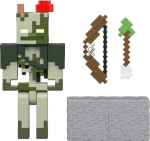 Minecraft - Biome Builds 8cm Figure - Redstone Charged Bogged (JJR87-JL10)