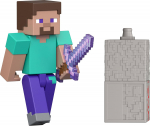Minecraft - Biome Builds 8cm Figure - Steve (JJR85-JJ10)