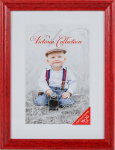 Victoria Collection Photo frame Memory 15x20cm, red