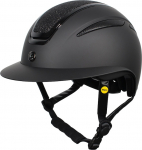 Hansbo Sport - Mips air mat black Riding helmet M