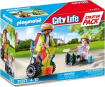 Playmobil Figures City Life 71257 Starter Pack Rescue with Balance Racer