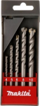Makita Mūro grąžtų komplektas Makita, 4-10 mm, 5 vnt