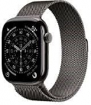 Apple Watch Series 11&Acirc; GPS + Cellular 46mm&Acirc; Slate Titanium Case with Slate Milanese Loop - S/M