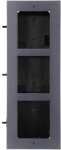 Hikvision Frame with box for mounting concealments. 3-module HIKVISION DS-KD-ACF3/Plastic