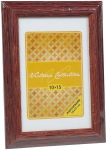 Victoria Collection Photo frame Velvet 10x15, mahogany