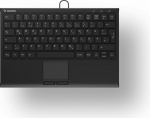 Keysonic KSK-5211ELU (DE) keyboard Home USB QWERTZ German Black