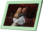 Pixie - Smart Digital Photo Frame - Mint - 10,1 LCD touchsk&aelig;rm