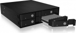 Raidsonic ICY BOX IB-2240SSK 13.3 cm (5.25") Storage drive tray Black