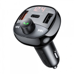 Remax RCC331 Car FM Transmitter and Fast Charger (2xUSB + Type-C)