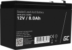 Green Cell Battery AGM VRLA 12V 8Ah