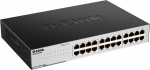 D-Link GO-SW-24G Unmanaged L2 Gigabit Ethernet (10/100/1000) 1U Black