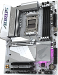 Gigabyte B650E AORUS ELITE X AX ICE Motherboard - AMD Ryzen 9000 Series CPUs, 12+2+2 Phases VRM, up to 8000MHz DDR5 (OC), 1xPCIe 5.0 + 2xPCIe 4.0 M.2, 2.5GbE LAN, WIFI 6E, USB 3.2 Gen 2