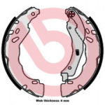 Būgninių stabdžių kaladėlių komplektas BREMBO S 61 544