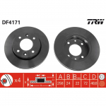 Stabdžių diskas TRW DF4171