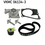 Vandens siurblio ir paskirstymo diržo kompl. SKF VKMC 06134-3
