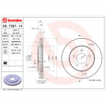 Stabdžių diskas BREMBO 09.7367.14