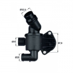 Au&scaron;inimo skysčio termostatas MAHLE ORIGINAL TI 34 87