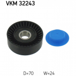 V formos rumbuoto diržo skriemulys SKF VKM 32243