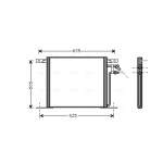 Oro kondicionieriaus kondensatorius AVA Clever Choice MS5220