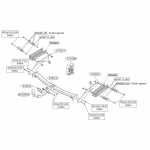 Priekabos kablys (farkopas) BRINK 574500 Renault Clio