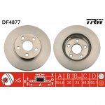 Stabdžių diskas TRW DF4877