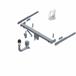 Priekabos kablys (farkopas) BRINK 609000 Ford Galaxy, S-Max